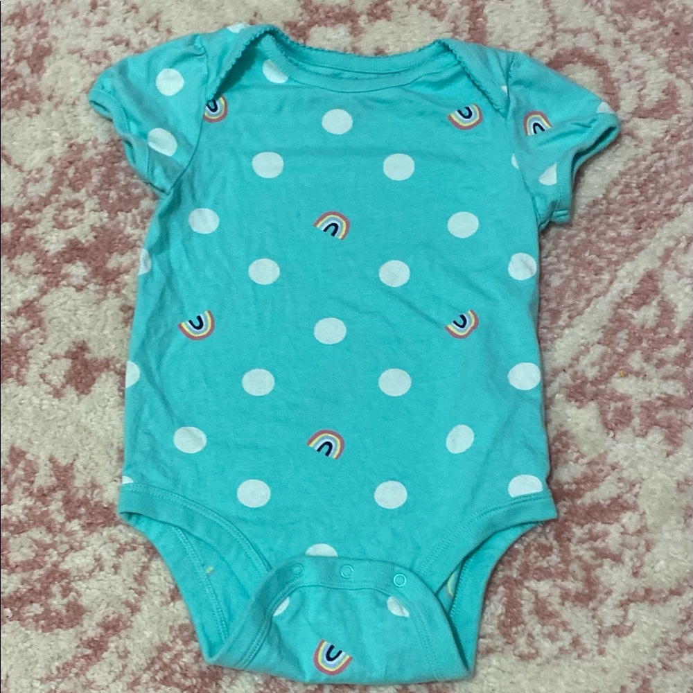 Gently used BABY GAP RAINBOW brennan’s favorite onesie 18-24 months